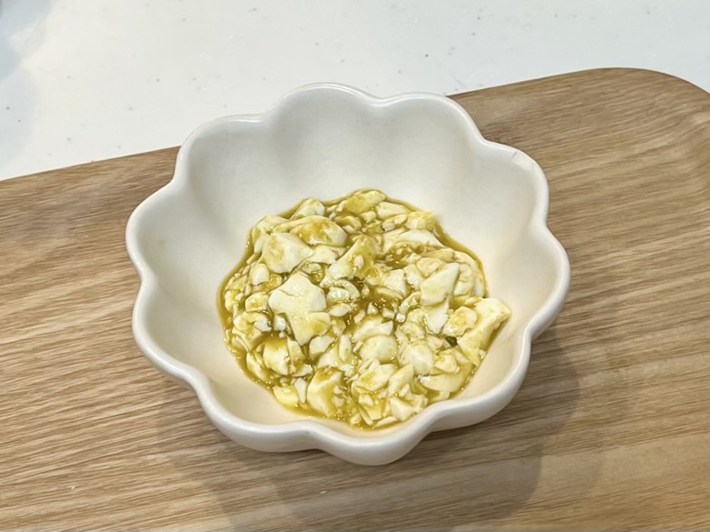 なめらかキューブアレンジ10選｜5種の緑黄色野菜と豆腐和え