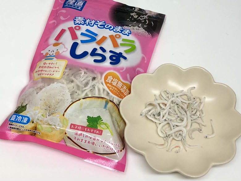 コープおすすめ商品|パラパラしらす